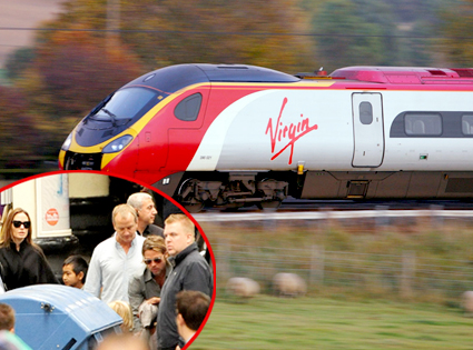 Virgin Train, BRAD PITT, ANGELINA JOLIE Virgin Train, BRAD PITT, ANGELINA JOLIE